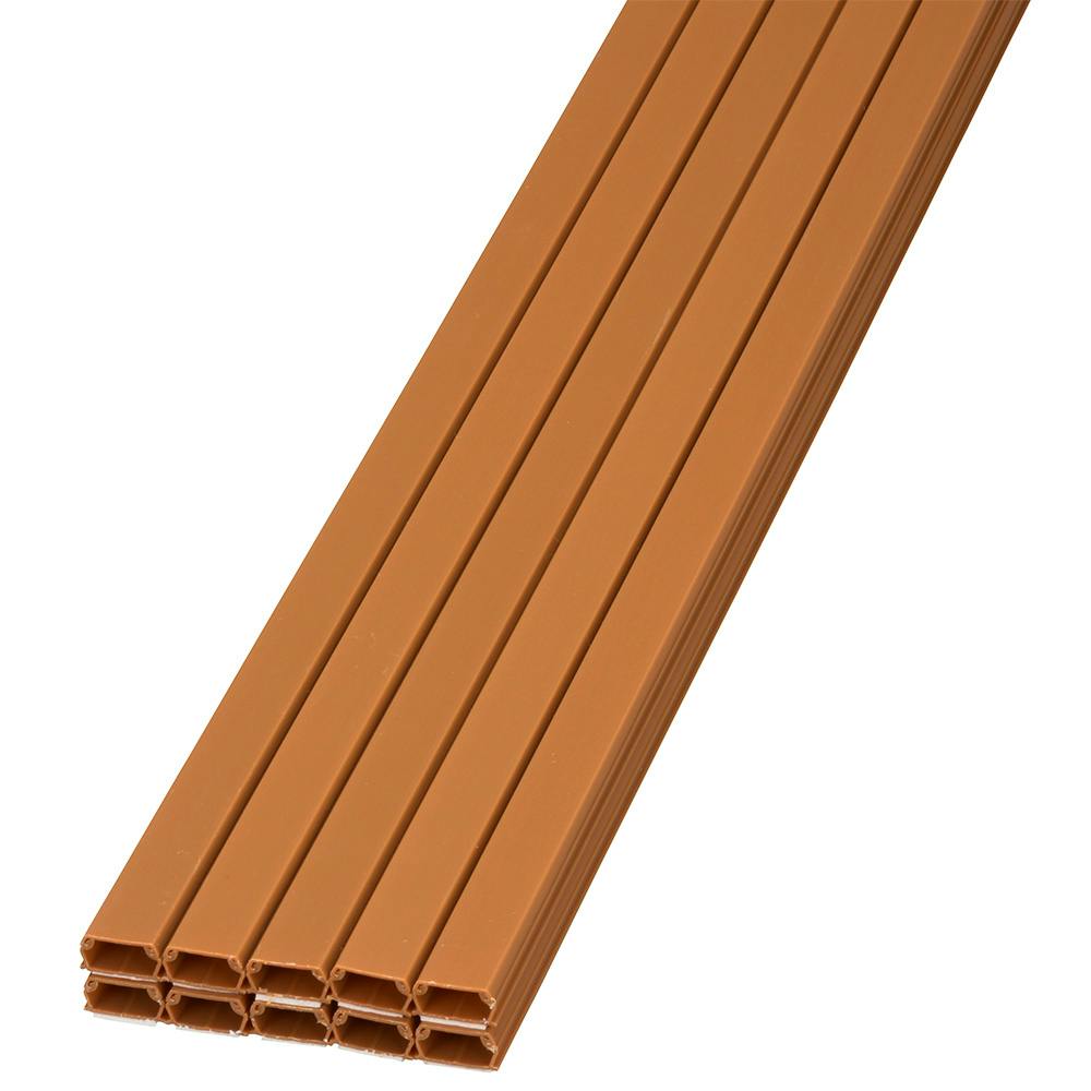 テープ付ABSモール 2号 91cm ブラウン DZ-AMT209-T 09-2840 10本入