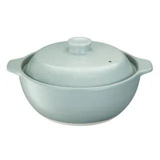 IH・ガス対応 ふきこぼれしにくい土鍋8号 ワームグレー