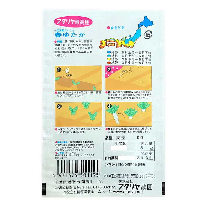 春大根 春ゆたか