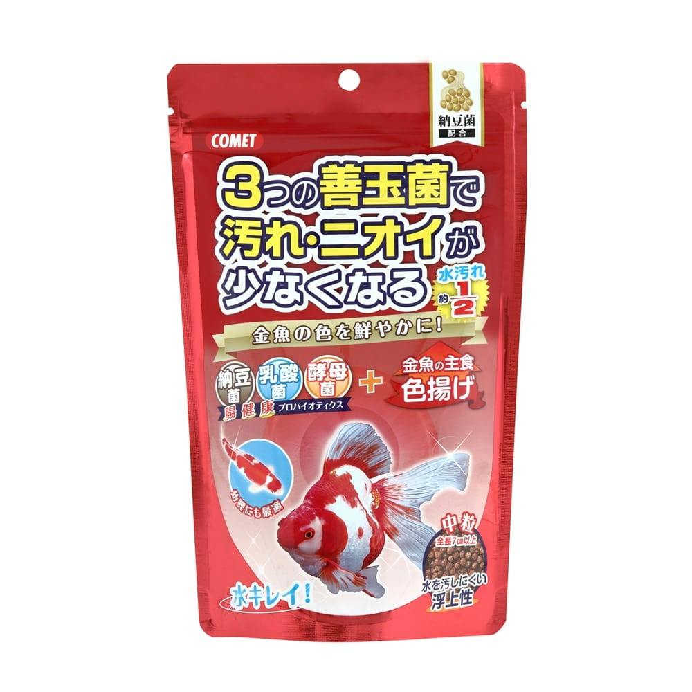 イトスイ コメット 金魚の主食 納豆菌 色揚 中粒 200g | 水中生物用品・水槽用品 通販 | ホームセンターのカインズ