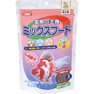 【アクアキャンペーン対象】COMET 金魚の主食 ミックスフード Sサイズ 200g