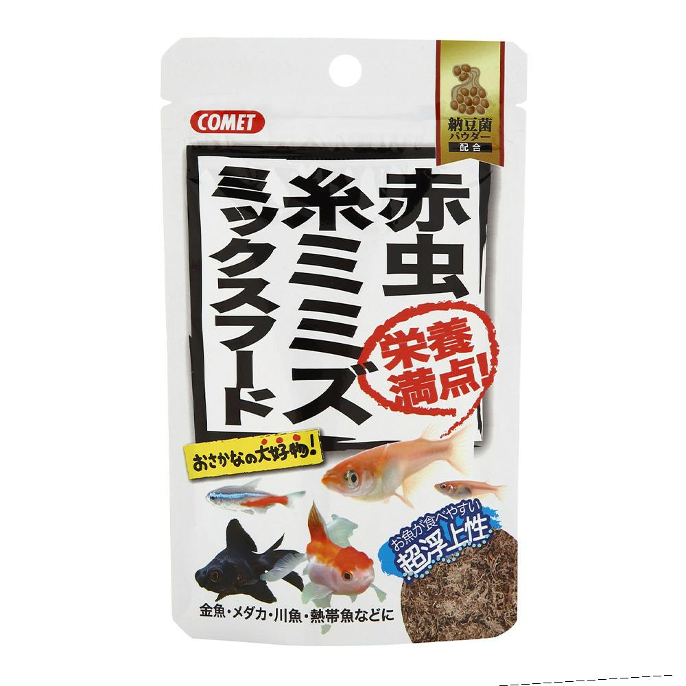 赤虫・糸ミミズミックスフード 納豆菌 5g | 水中生物用品・水槽用品