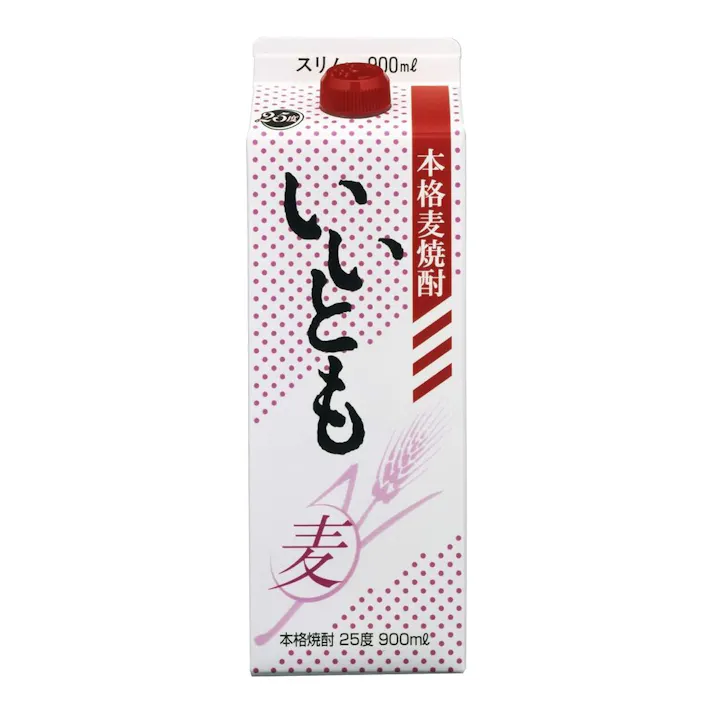 (宮崎県)いいとも 麦 スリムパック 900ml【別送品】