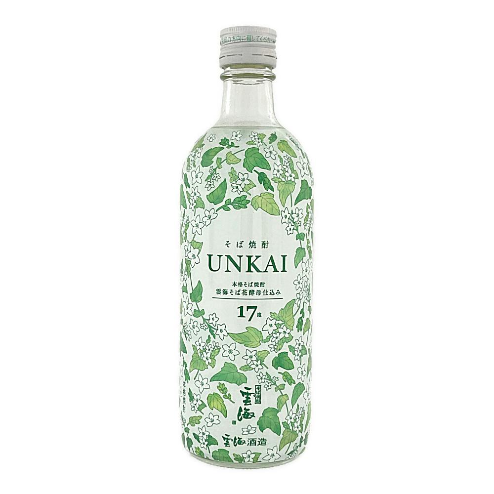 (宮崎)乙17度 そば焼酎 UNKAI 500ml【別送品】
