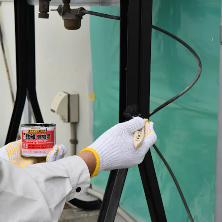 【CAINZ-DASH】アトムサポート 油性鉄部・木部用 ライフ 1.6L アイボリー 00001-00332【別送品】