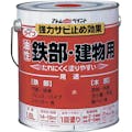 【CAINZ-DASH】アトムサポート 油性鉄部・木部用　ライフ　１．６Ｌ　赤 00001-00336【別送品】