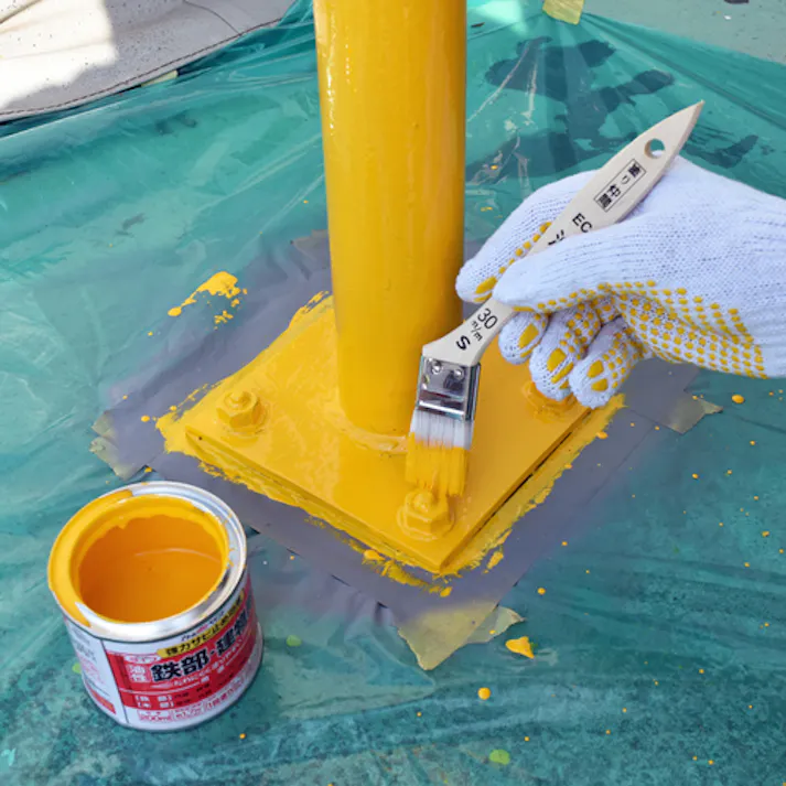 【CAINZ-DASH】アトムサポート 油性鉄部・木部用 ライフ 1.6L チョコレート 00001-00342【別送品】