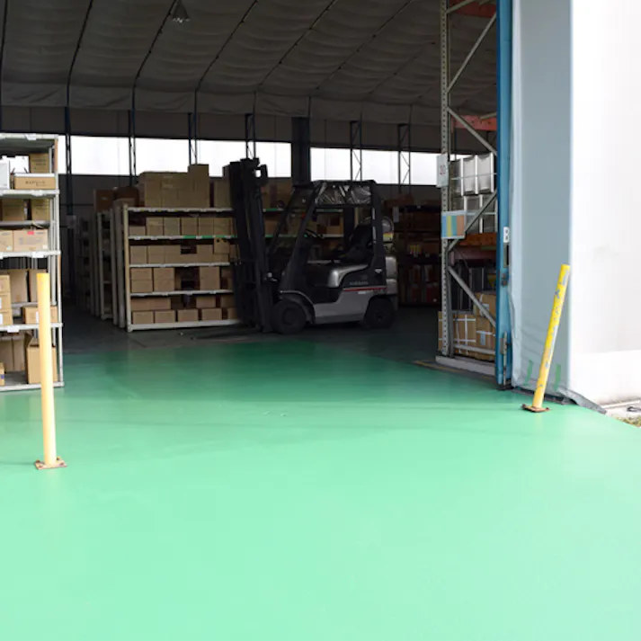 【CAINZ-DASH】アトムサポート 油性コンクリート床用 フロアトップ 1.6L #11グリーン 00001-02316【別送品】