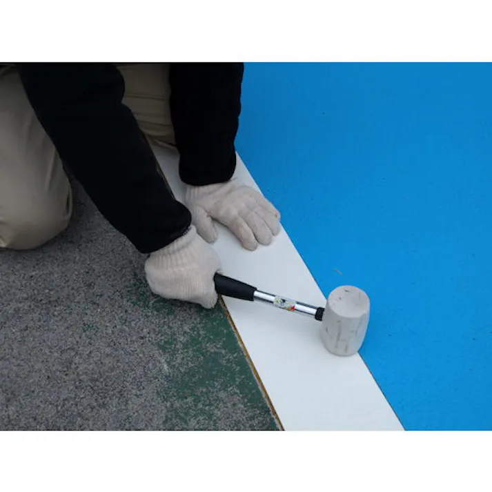 【CAINZ-DASH】アトムサポート フロアサイン白線 (5cm幅x5m巻) 00001-03680【別送品】