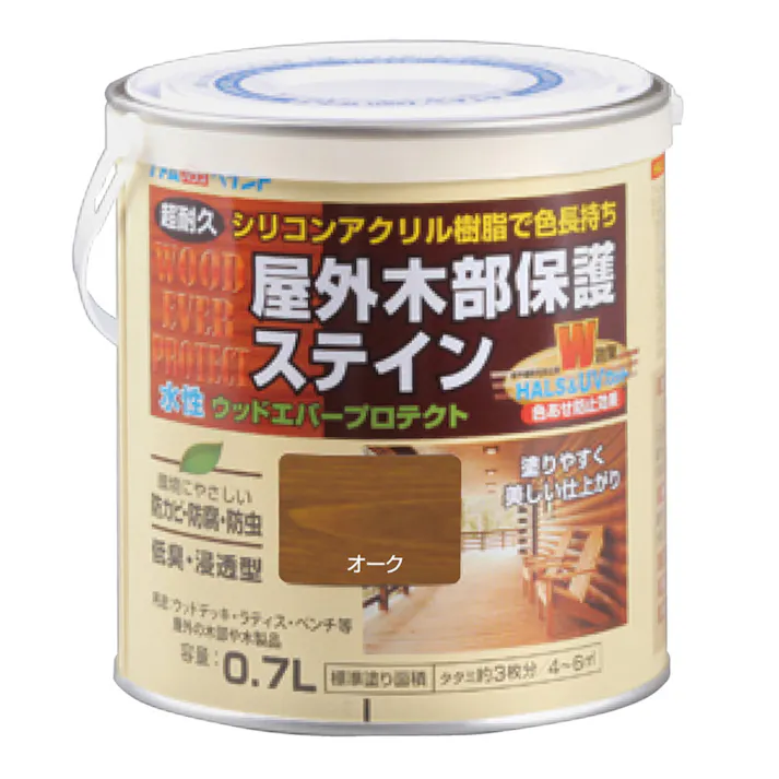 水性ウッドエバープロテクト オーク 0.7L