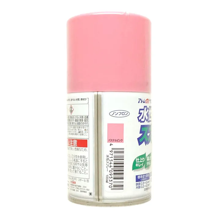 水性スプレー パステルピンク 100ml