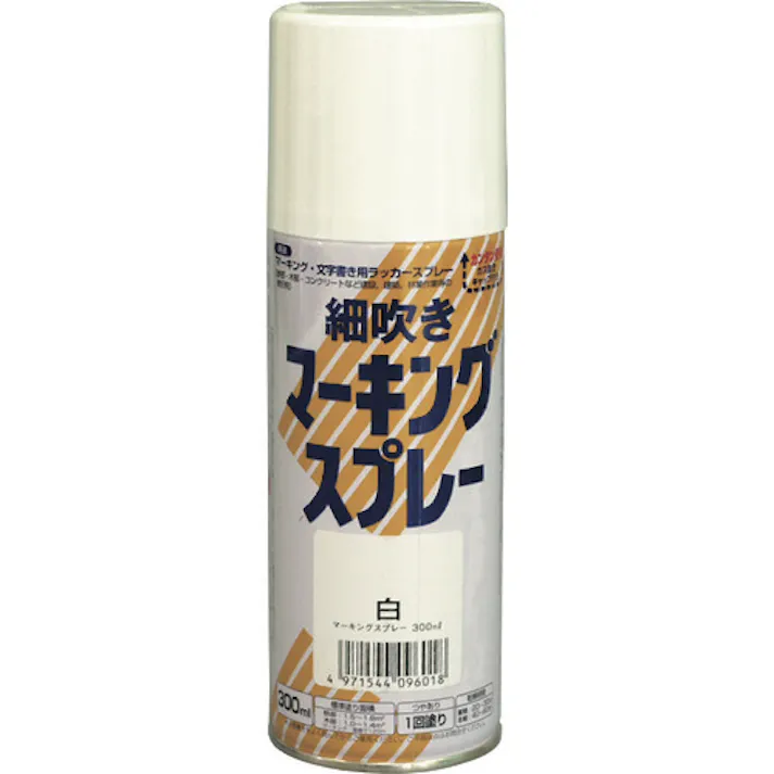 【CAINZ-DASH】アトムサポート 細吹きマーキングスプレー 300ML 白 00001-09601【別送品】