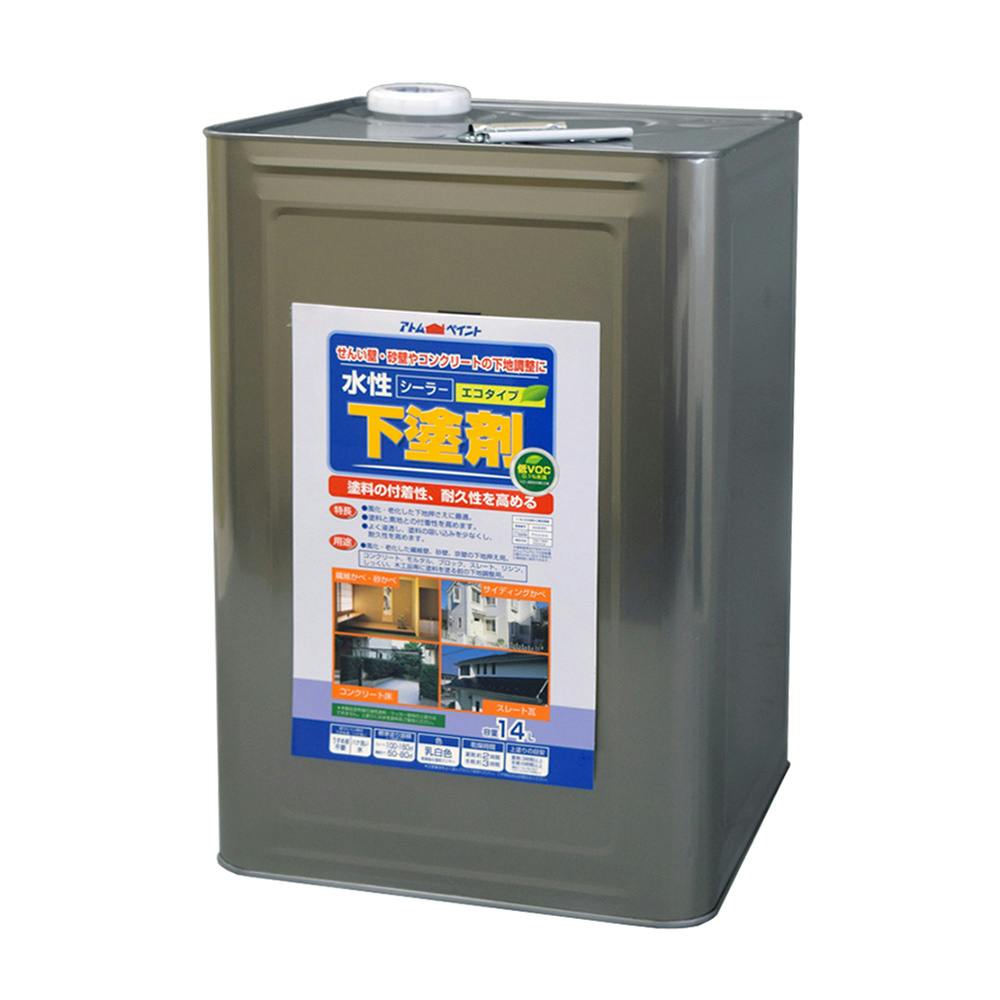 水性下塗り剤エコ 14L【別送品】