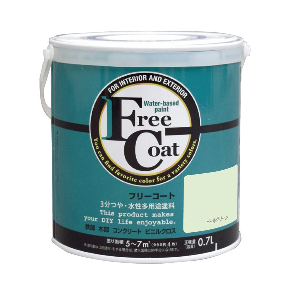 水性フリーコート ペールグリーン 0.7L