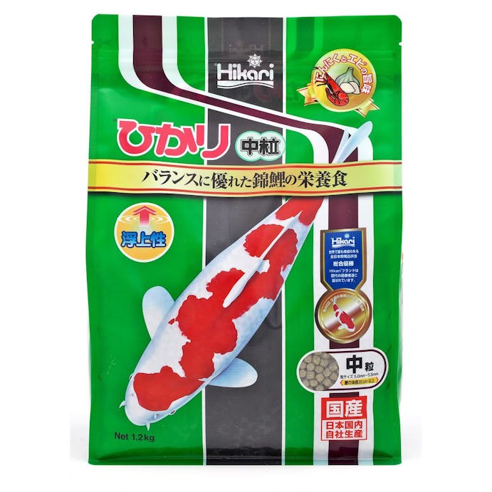 キョーリン ひかり 中粒 錦鯉の栄養食 1.2kg