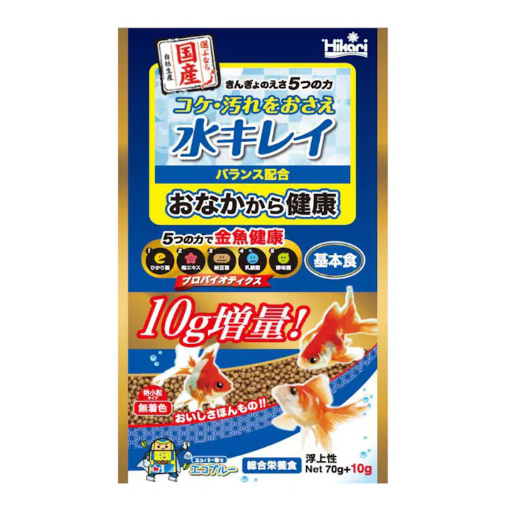 きんぎょのえさ5つの力 基本食 80g