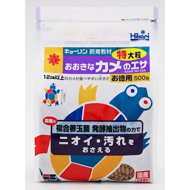 キョーリン おおきなカメのエサ特大粒 500g