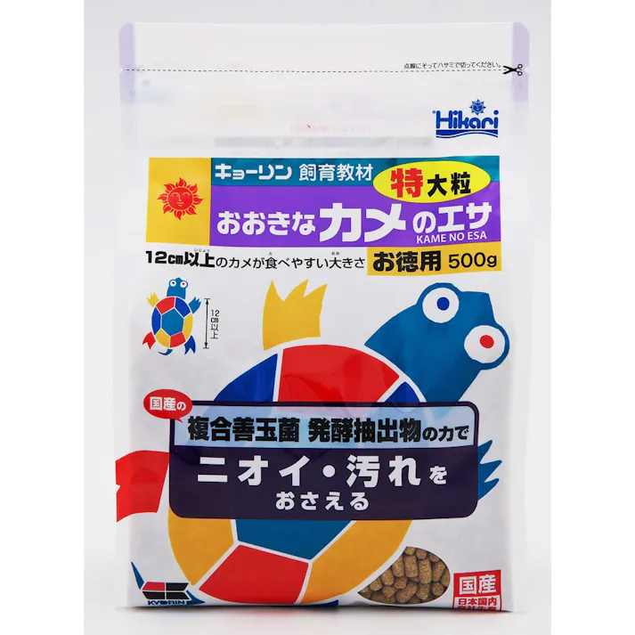 キョーリン おおきなカメのエサ特大粒 500g