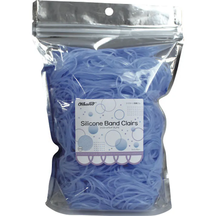 【CAINZ-DASH】共和 シリコーンバンド クレアス #16 300g袋 ライトブルー GGS-300-LB【別送品】