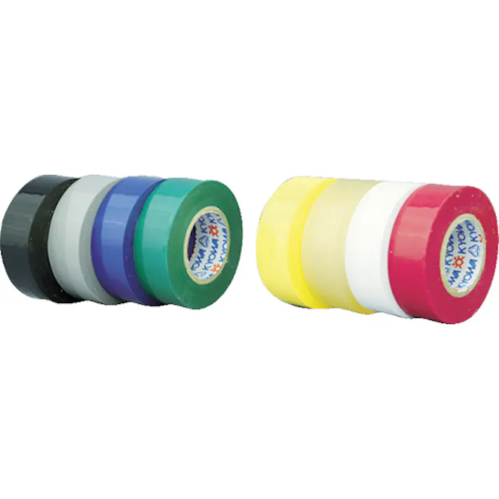 【CAINZ-DASH】共和 ビニルテープ 19mm×20m 緑 10巻入り HF-531-C【別送品】