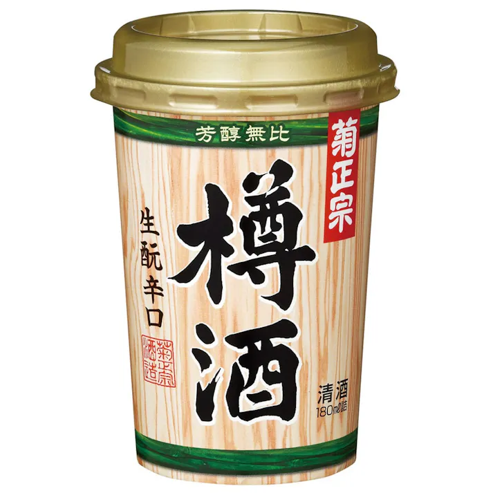 (兵庫)菊正宗 樽酒 ネオカップ 180ml【別送品】