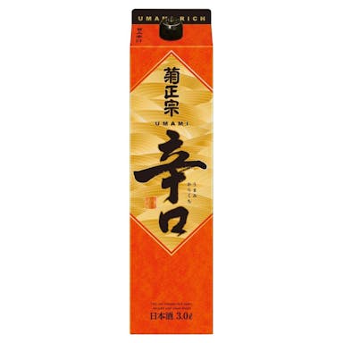 菊正宗 辛口 パック 3000ml【別送品】