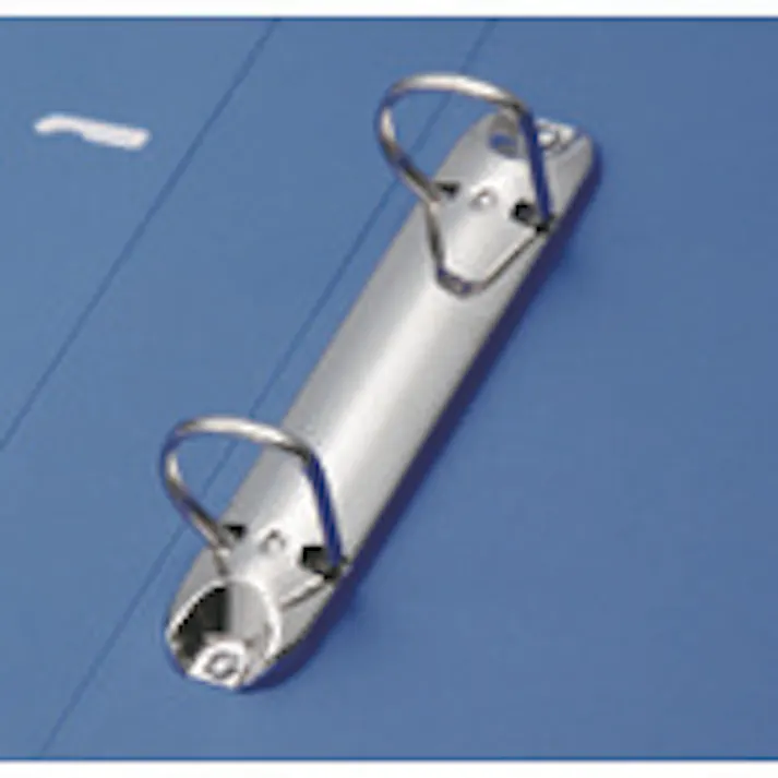 【CAINZ-DASH】キングジム シンプリ-ズ Dリングファイル A4タテ型 青 とじ厚25mm 250枚 表紙ポケット付き 651SP-B【別送品】