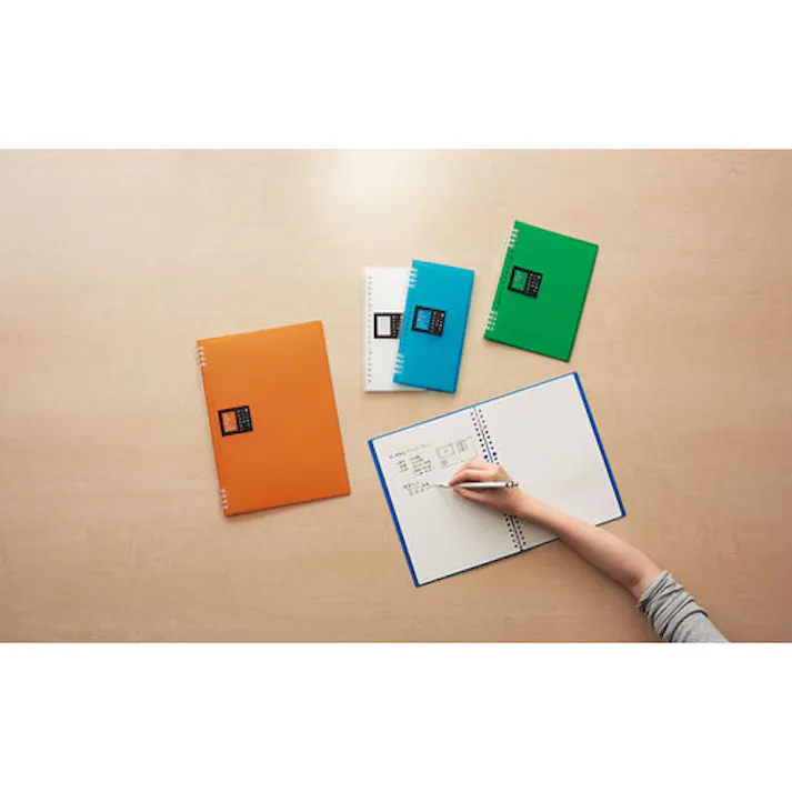 【CAINZ-DASH】キングジム リングノ-ト テフレ-ヌ A4 透明 9856TTE-T【別送品】