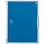 【CAINZ-DASH】キングジム ダブルリングノート　テフレーヌ　フラップ　Ａ５変形　青 9804TE-B【別送品】