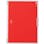 【CAINZ-DASH】キングジム ダブルリングノート　テフレーヌ　フラップ　セミＢ５　赤 9805TE-R【別送品】