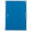 【CAINZ-DASH】キングジム ダブルリングノート　テフレーヌ　フラップ　セミＢ５　青 9805TE-B【別送品】