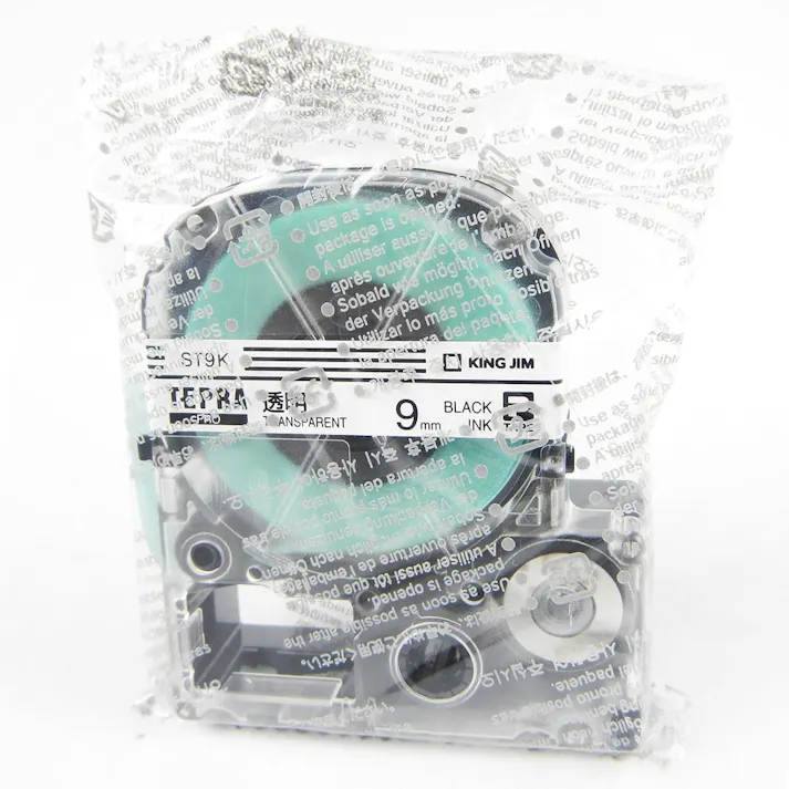 キングジム テプラ PRO テープ ST9K 9mm 透明