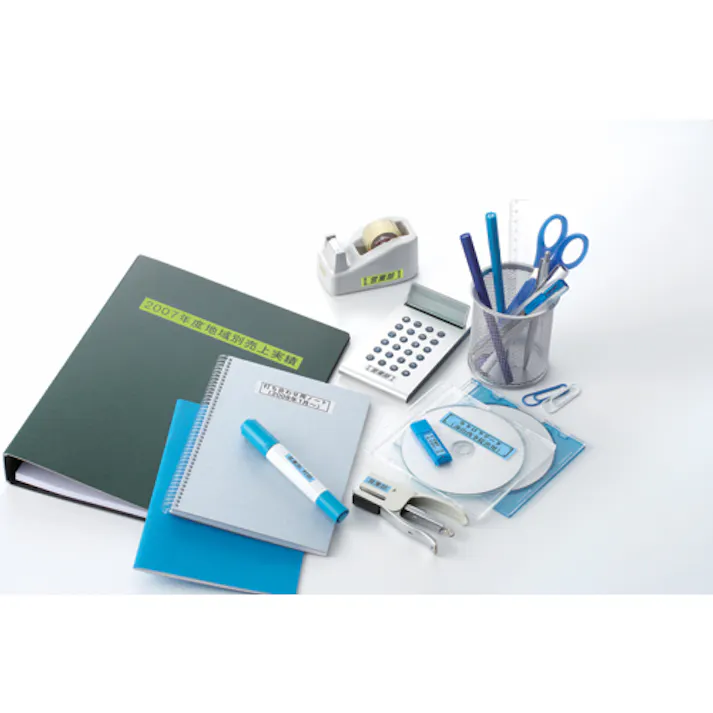 【CAINZ-DASH】キングジム 【純正】「テプラ」PROテープ 12mm マットラベル/青ラベル/黒文字 長さ8m SB12B【別送品】