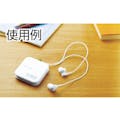 【CAINZ-DASH】キングジム デジタル耳せん　白 MM1000-W【別送品】
