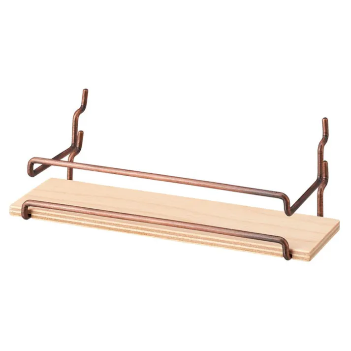 キングジム PEGGY ミニシェルフ 茶