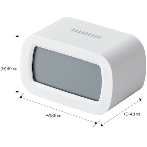 CAINZ-DASH】キングジム 卓上CO2モニタ－ 白 CD10-W【別送品