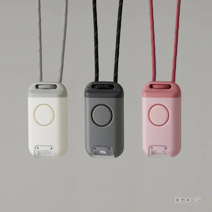 キングジム 防犯ブザー付きポータブルライト ポタラ ホワイト BPL10-W