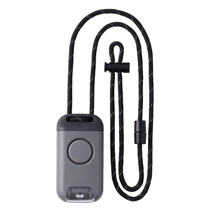 キングジム 防犯ブザー付きポータブルライト ポタラ ブラック BPL10-BK