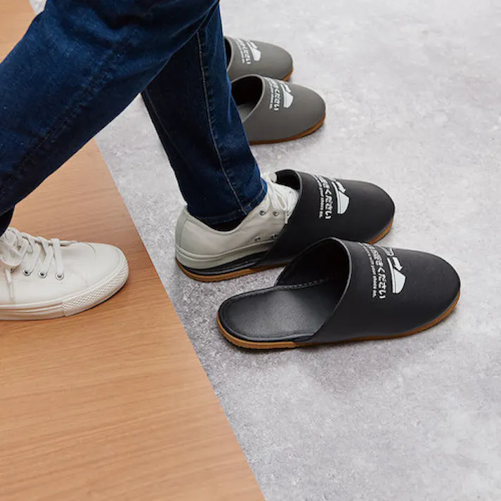 【CAINZ-DASH】キングジム 靴のまま履ける抗菌スリッパ L SLP10-L【別送品】