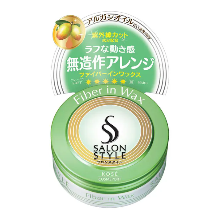 コーセーコスメポート サロンスタイル ヘアワックス ファイバーイン 72g