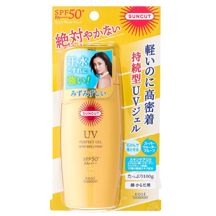 コーセーコスメポート サンカット パーフェクトUV ジェル SPF50+ PA++++ 100g 顔
