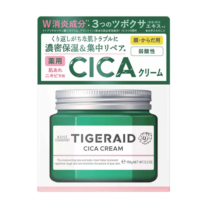 コーセーコスメポート タイガレイド 薬用CICAリペア クリーム 150g