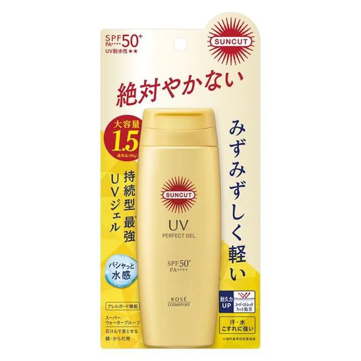 コーセーコスメポート サンカット パーフェクトUVジェル SPF50+ PA++++ 120g 顔 からだ
