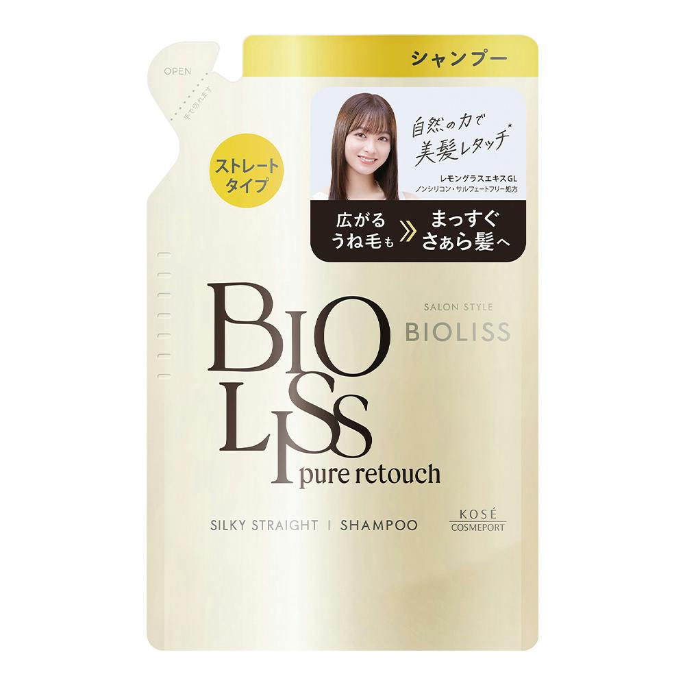 ビオリス ピュアレタッチ うねさぁら シャンプー 詰替 340ml シャンプー ビオリス ピュアレタッチ うねさぁら シャンプー 詰替 340ml シャンプー