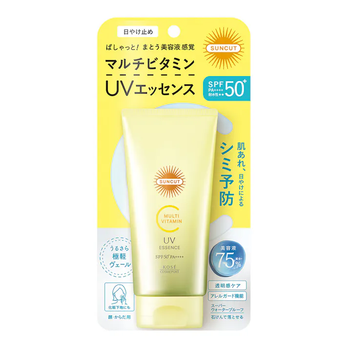 コーセーコスメポート サンカットマルチビタミンUVエッセンス SPF50 PA++++ 80g