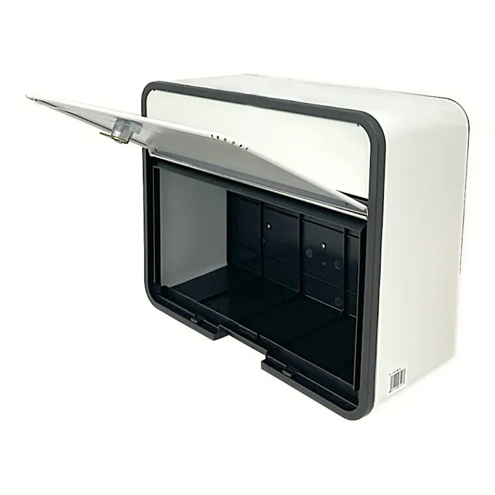 家庭用郵便ポスト マットアイボリー FH-58P(MIV) 幅37.5cm 高さ30cm 奥行15cm