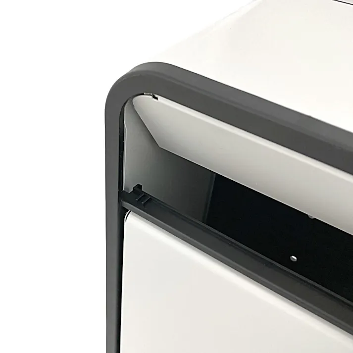 家庭用郵便ポスト マットアイボリー FH-58P(MIV) 幅37.5cm 高さ30cm 奥行15cm