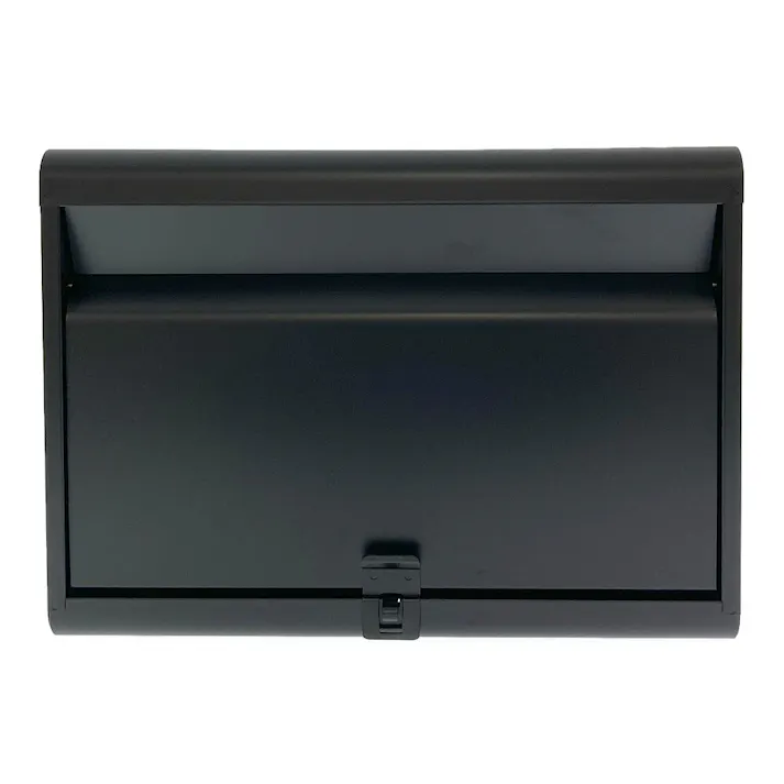 家庭用郵便ポスト マットブラック FH-50(MBK) 幅36.1cm 高さ26cm 奥行15.1cm