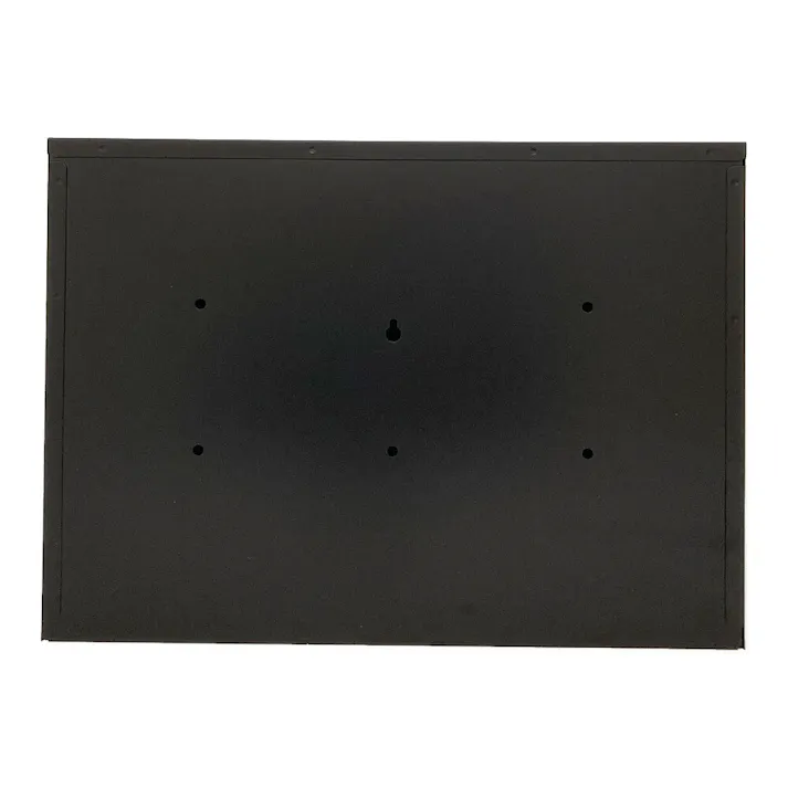 家庭用郵便ポスト マットブラック FH-50(MBK) 幅36.1cm 高さ26cm 奥行15.1cm