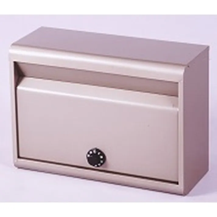 家庭用郵便ポスト チタングレー FH-50D(TGY) 幅36.1cm 高さ26cm 奥行15.1cm